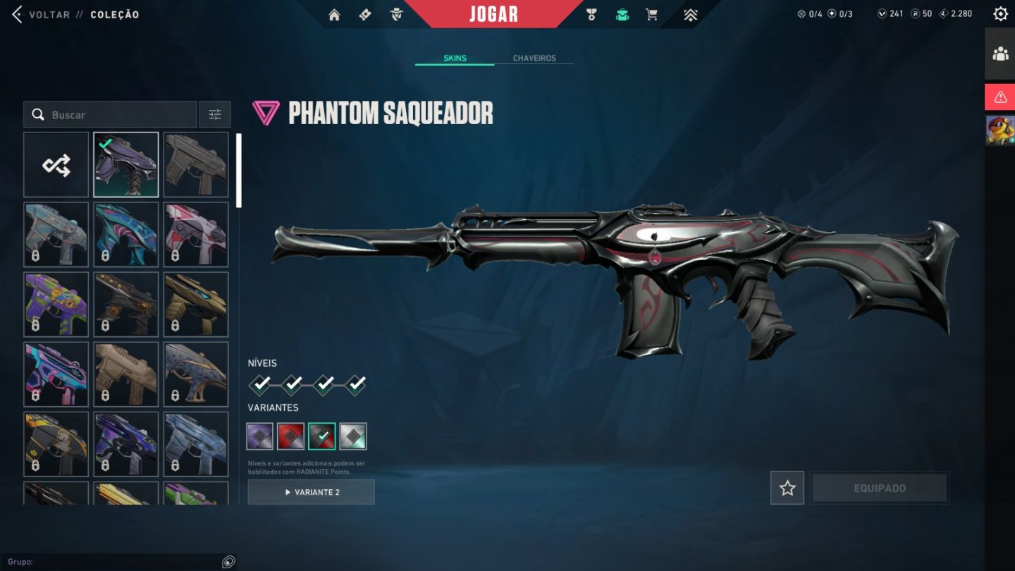 CONTA VALORANT FULL ACCESS COM MUITAS SKINS! + BARATA + RANKED