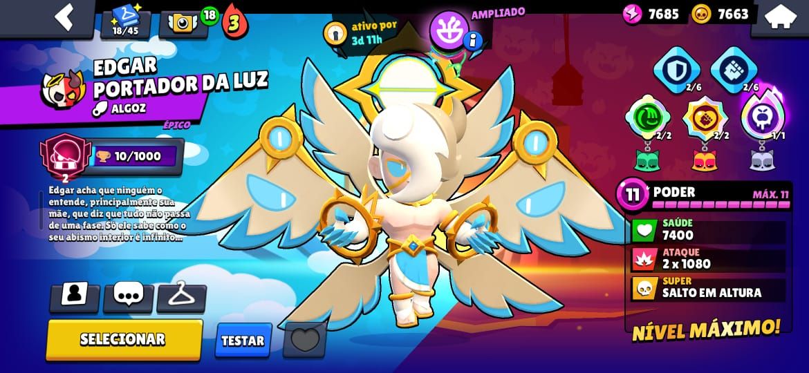 CONTA BRAWL STARS | 84.000 TROFÉUS | COLEÇÃO ABSURDA. 105 | 105 Brawlers