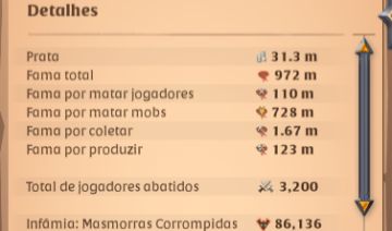 Conta Albion Online - Ótimo range de spec & Prata inclusa