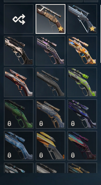 CONTA FULL SKINS - INVENTÁRIO VERMELHO/BRANCO/AZUL/ROXO - DIMA 3