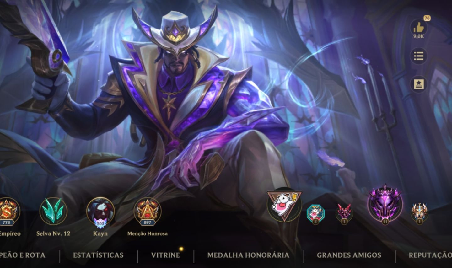 Conta Wild Rift - 257 Skin Nvl:380 (Primeiros Passes) Rara