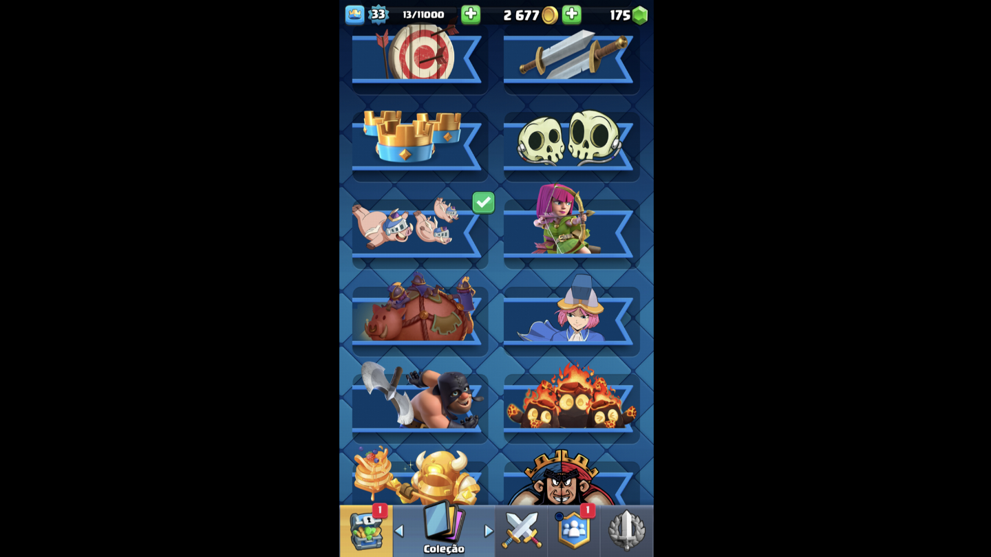 Conta de Clash Royale 6000+ troféus 5 anos de jogo !!