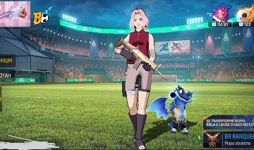 Conta Free Fire com angelical
