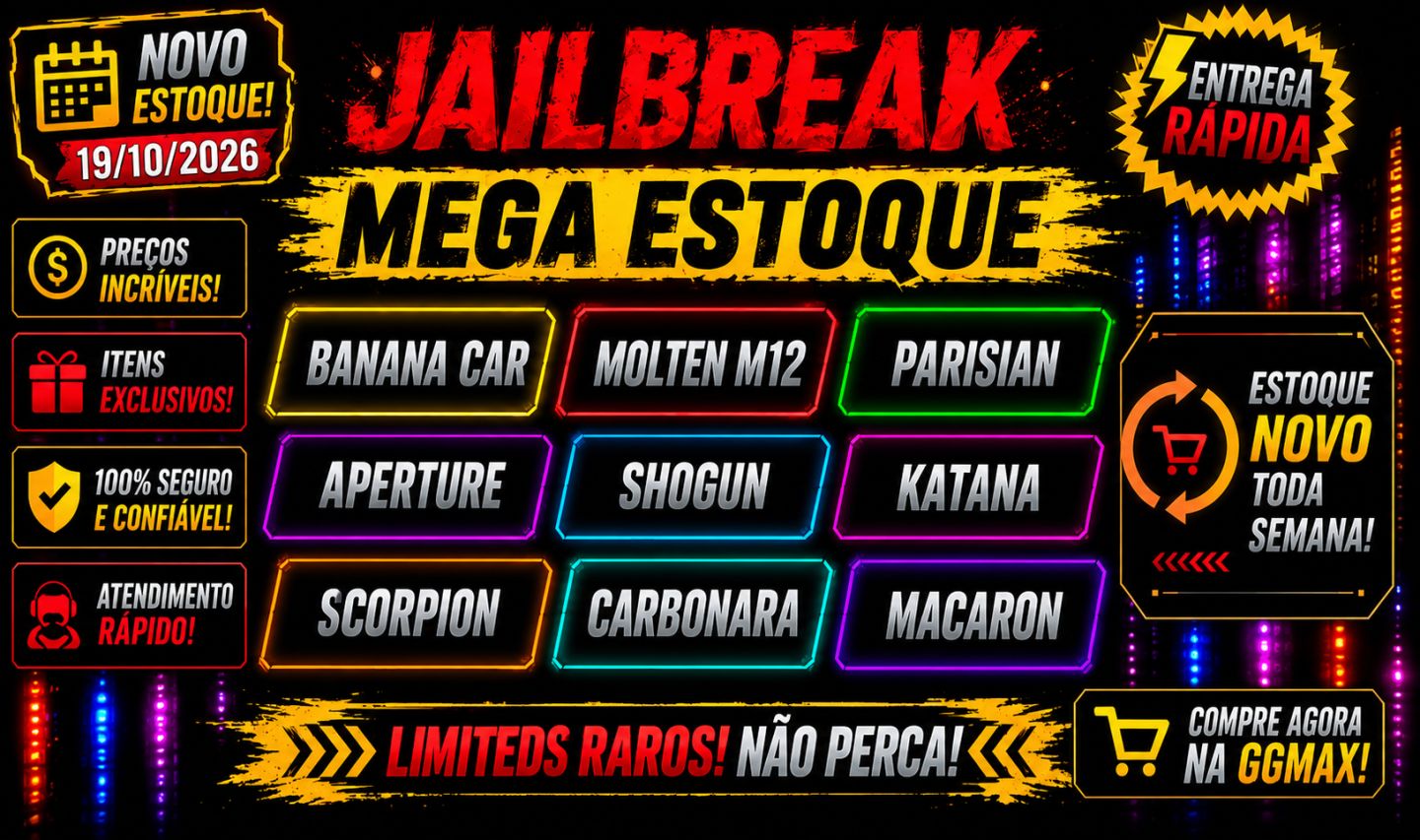 (MEGA estoque 19/10) Carros Hypers e Acessórios Jailbreak