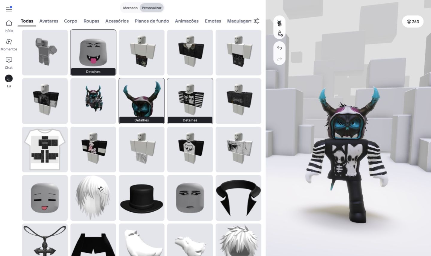 CONTA ROBLOX COM KORBLOX DEATHPEAKER