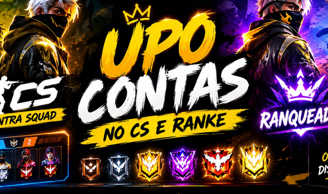 UPO CONTAS NO CS/RANK A PATENTE QUE QUISER RÁPIDO