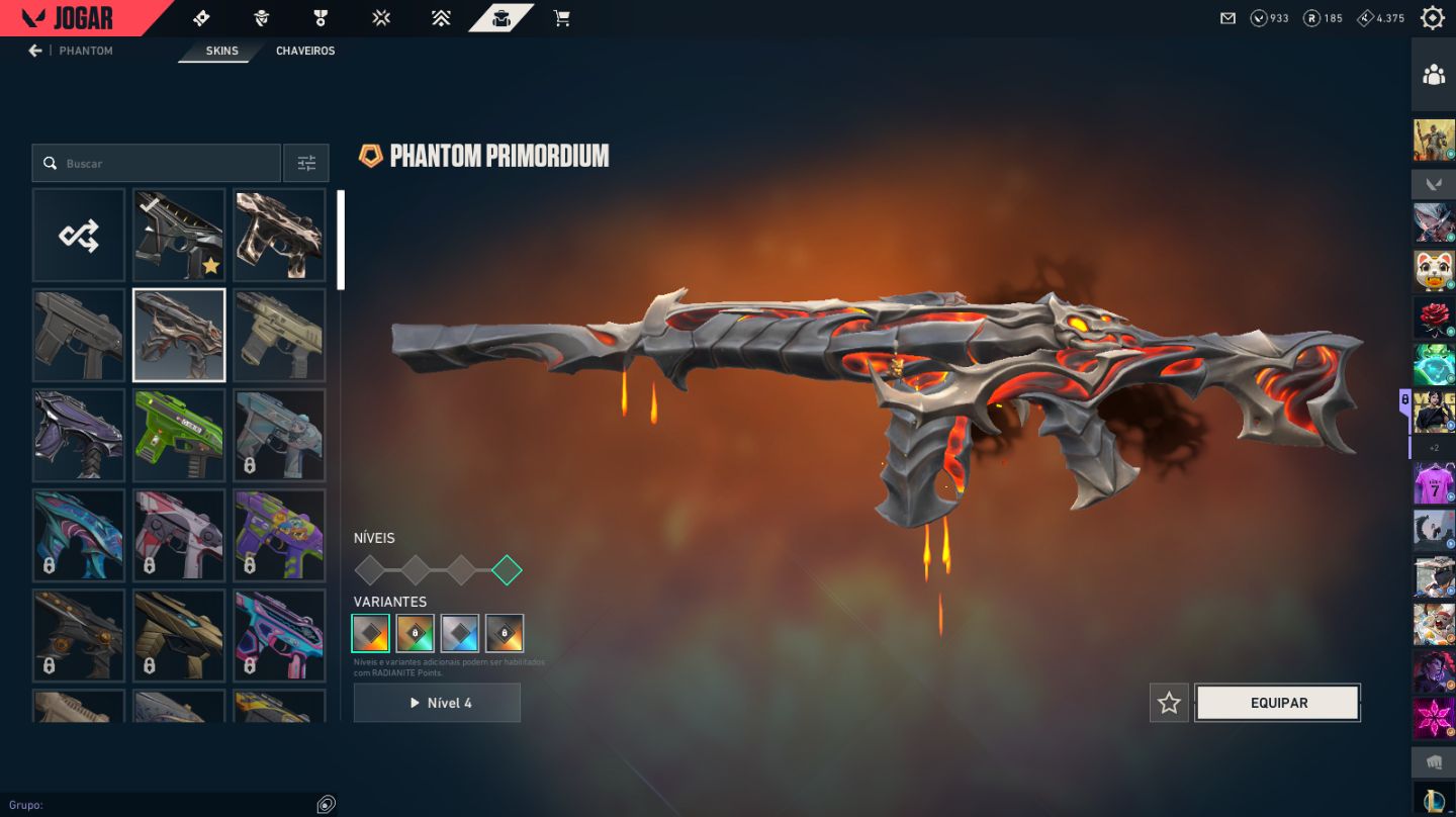 CONTA VALORANT | Elo Alto | cheio de skins