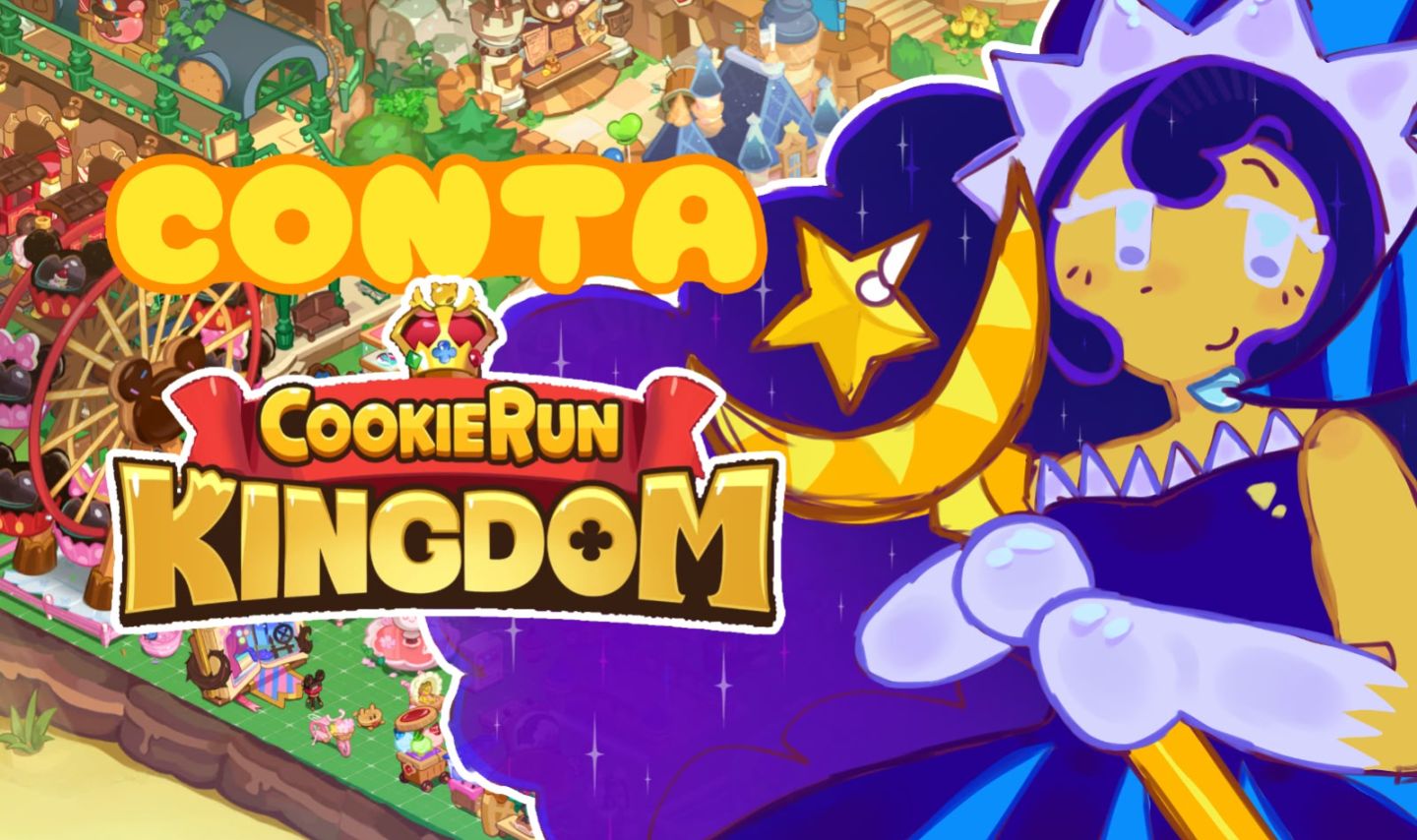 Conta antiga cookie run kingdom