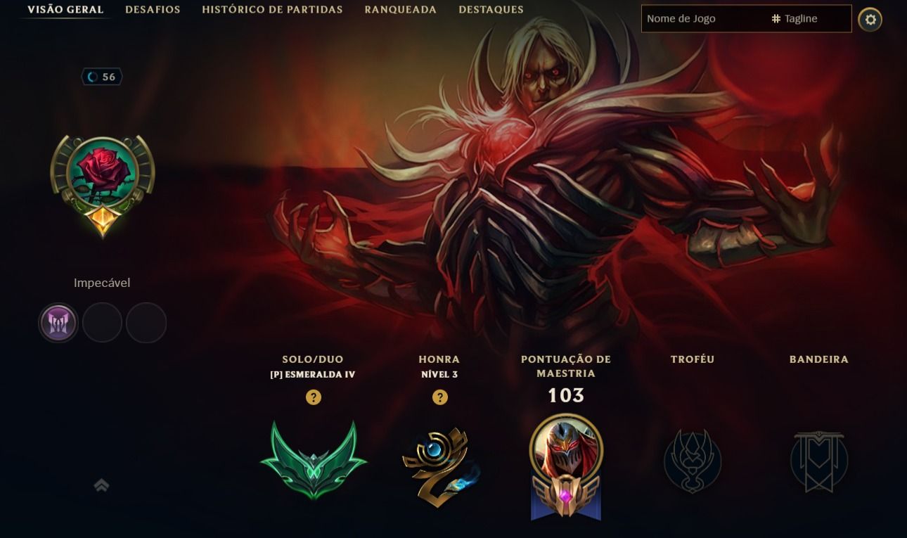 [SMURF DIAMANTE] Conta boostada, esmeralda 4 ainda na md5