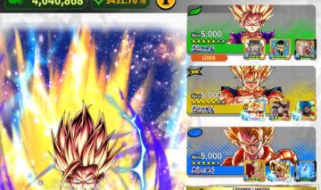 Conta de dragon ball com ultras e legend muito bons, história Full zerada estrel