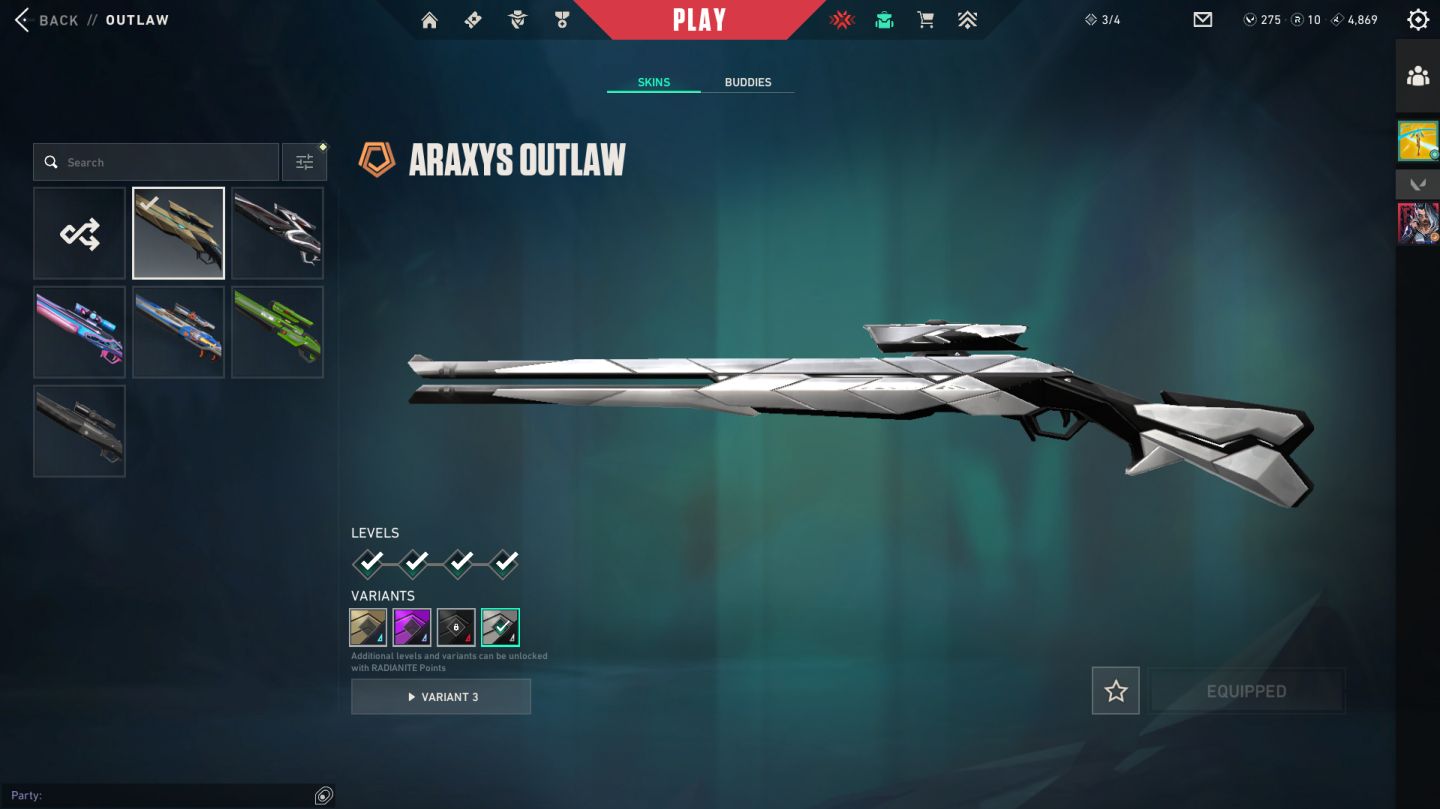 CONTA DE VALORANT COM 3K GASTOS LVL 259