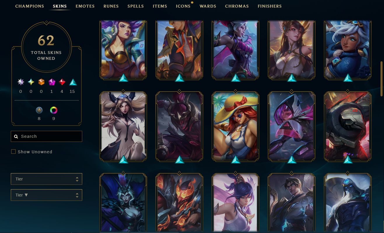 Conta Diamante 4 71% Winrate