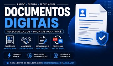 Currículos | Contratos | Declarações | Documentos Personalizados