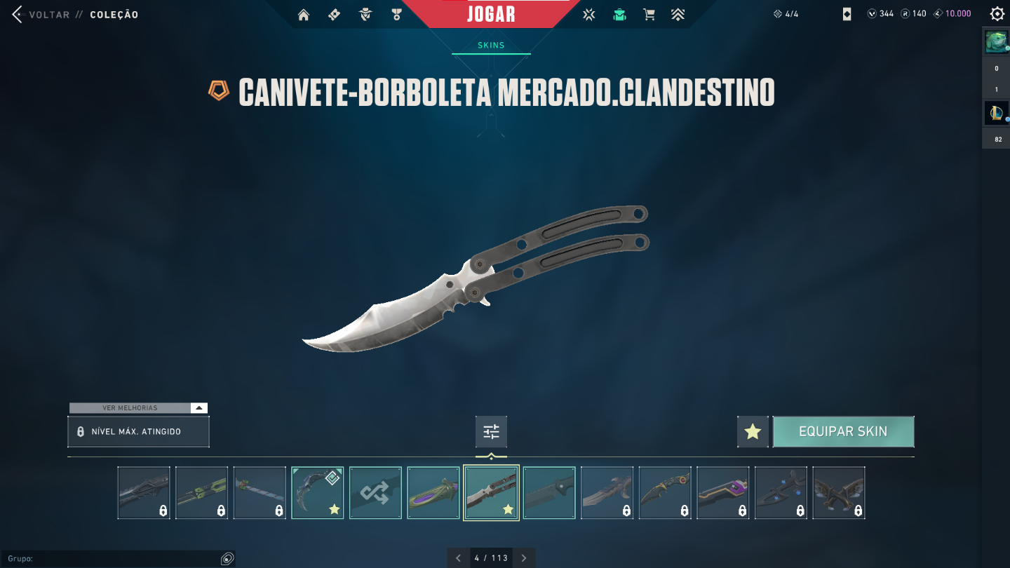 Conta Valorant | Skins 36 | Apenas unico dono!
