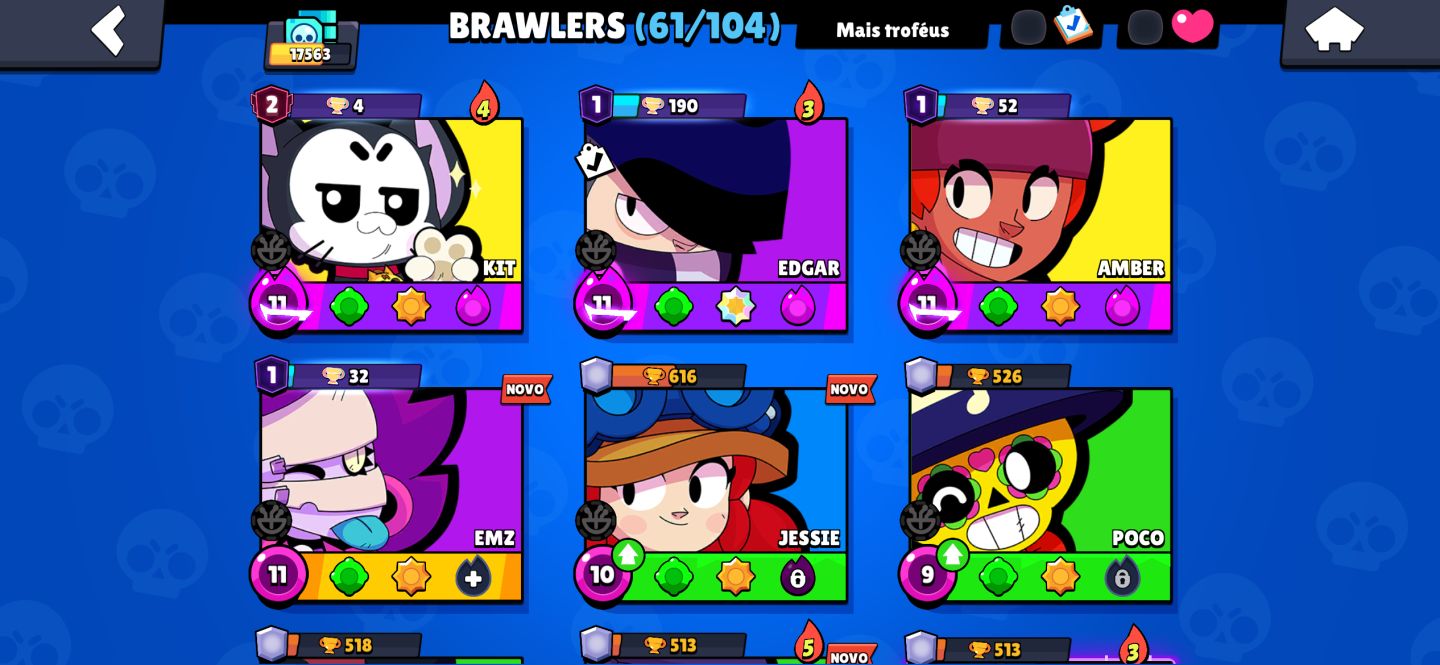CONTA BRAWL STARS PRONTA PARA JOGAR