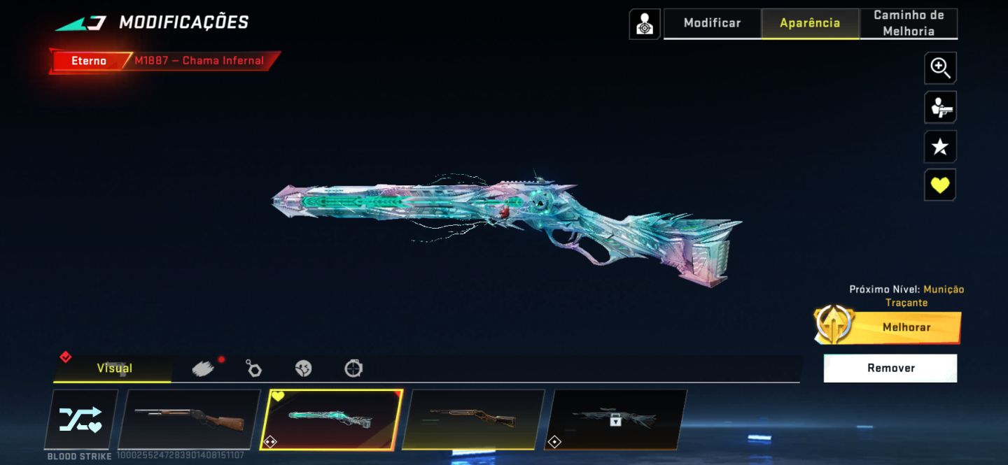 Conta Blood strike Items Bons E armas ultra