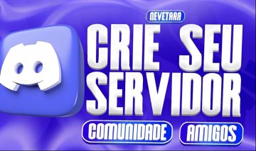 CRIO SEU SERVIDOR NO DISCORD /COMUNIDADE/AMIGO BOT DE TICKET! BOAS VINDA(RÁPIDO)
