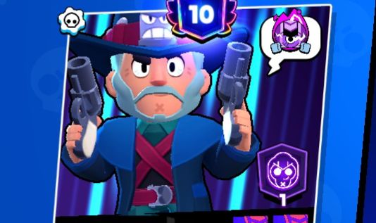 CONTA BRAWL STARS OG 2020. COLT PISTOLEIRO SHELLY CLÁSSICA. BELLE VILÃ E ETC