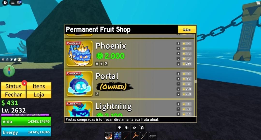 CONTA BLOX KITSUNE E PORTAL PERMANENTE, BOA PRA UP, PROMOÇAO
