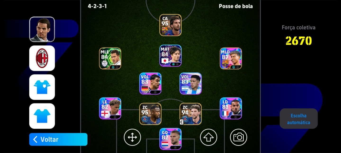 Conta com o pack do yamal