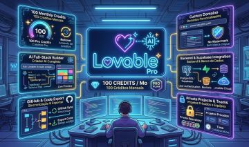 Lovable Pro - 100 Créditos - 30 Dias