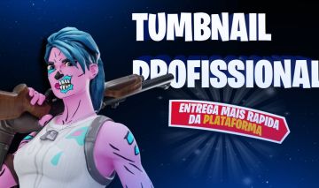 DESIGN PROFISSIONAL | BLENDER FORTNITE, THUMBNAILS, LOGOS E BANNERS