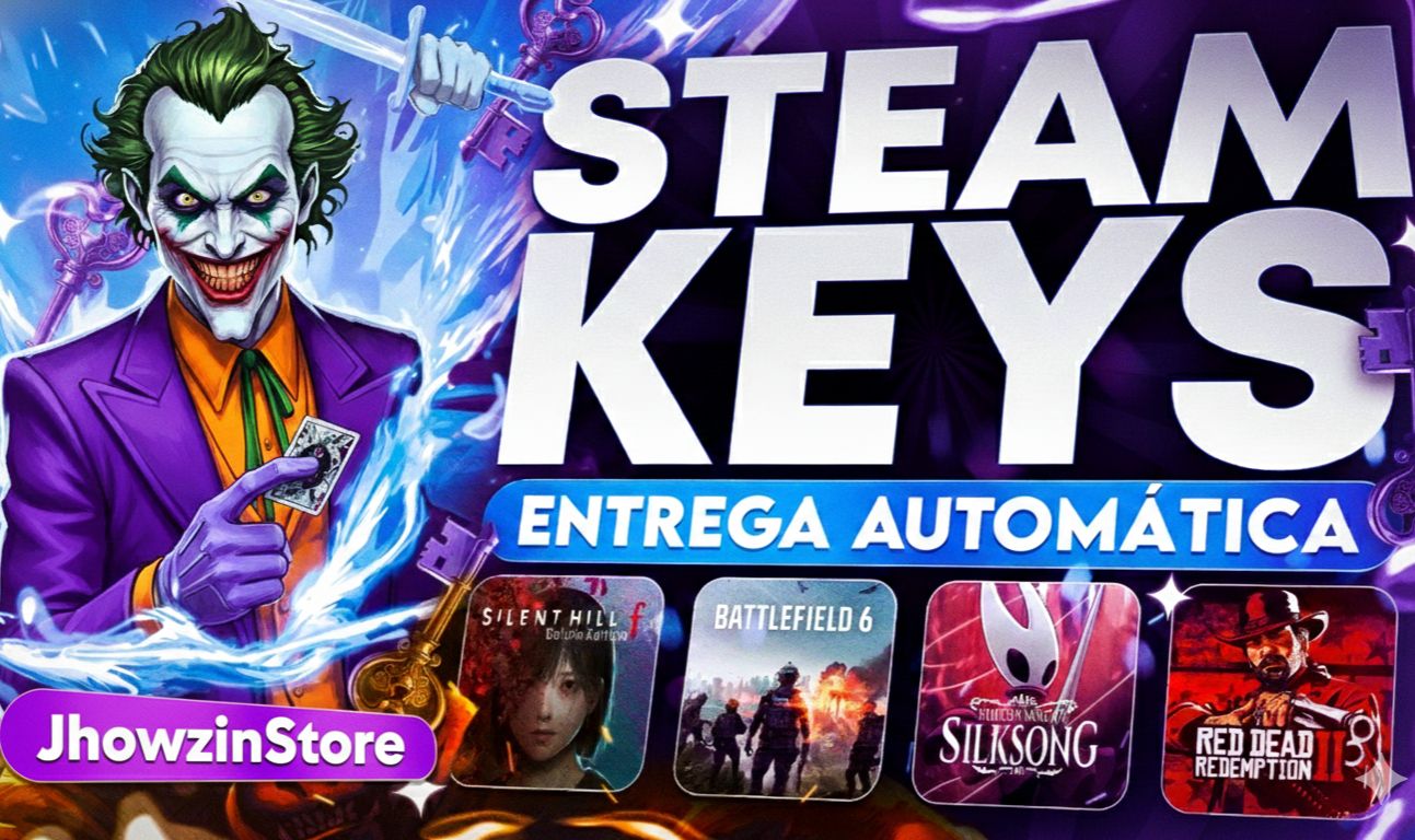 [PROMOÇÃO] STEAM KEYS ALEATÓRIAS - PREMIUM