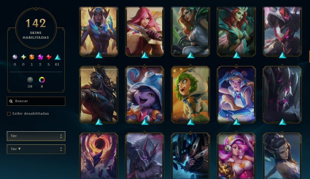 CONTA LOL DE 2015 ESMERALDA