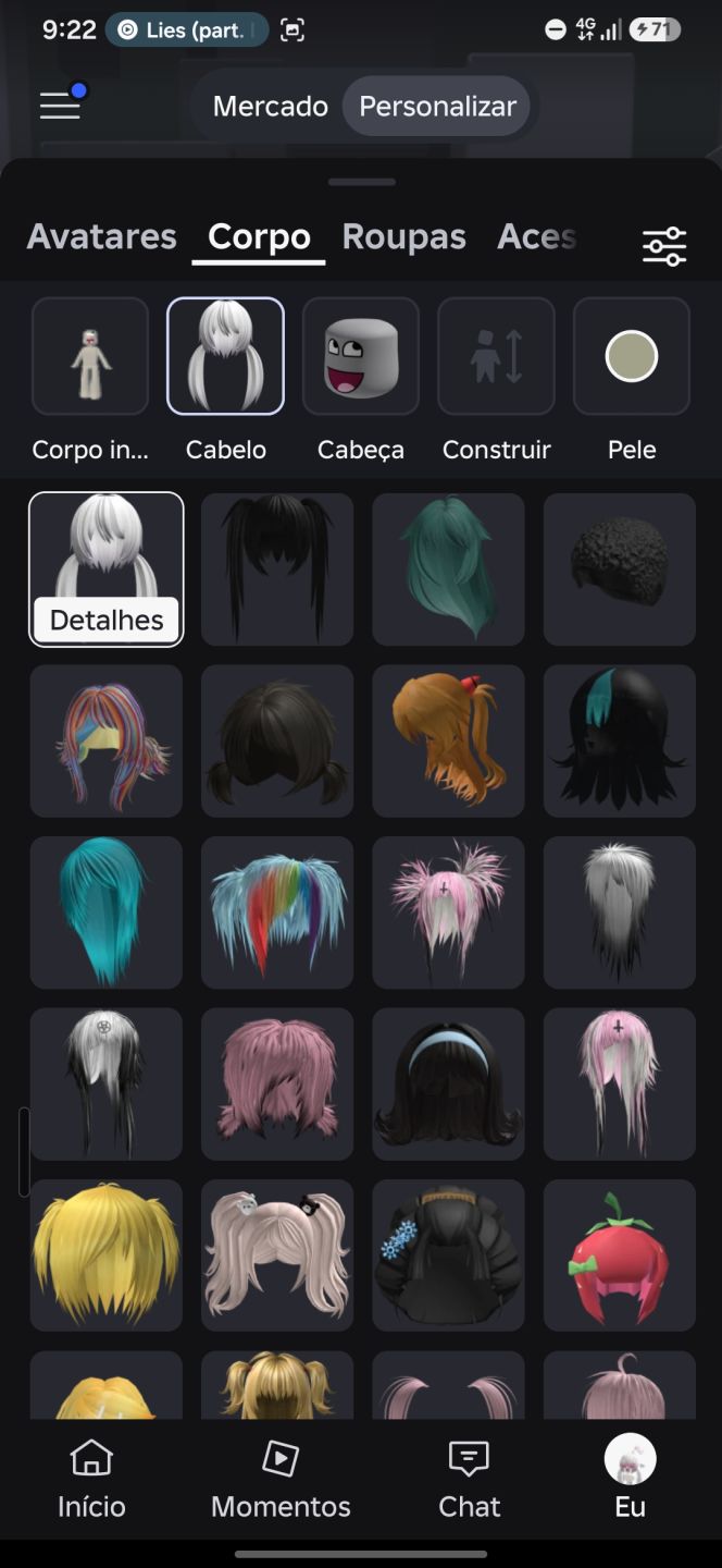 Conta roblox girl