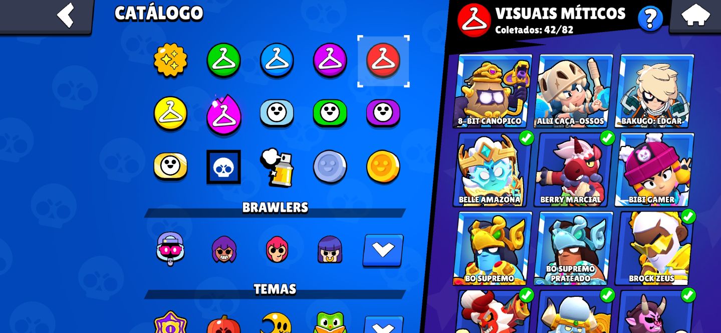 Conta de Brawl stars FULL