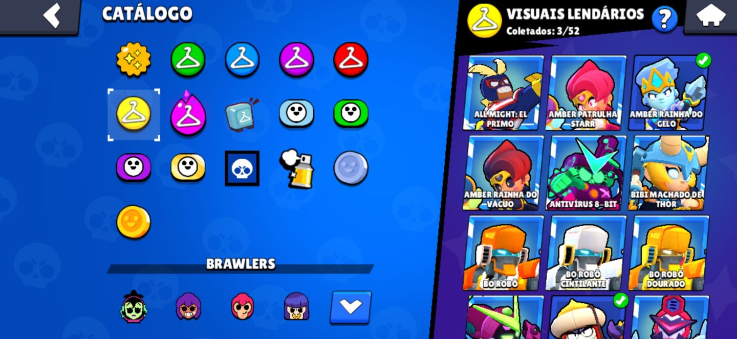 CONTA DE BRAWL STARS PRA SAIR AGORA!!!!!