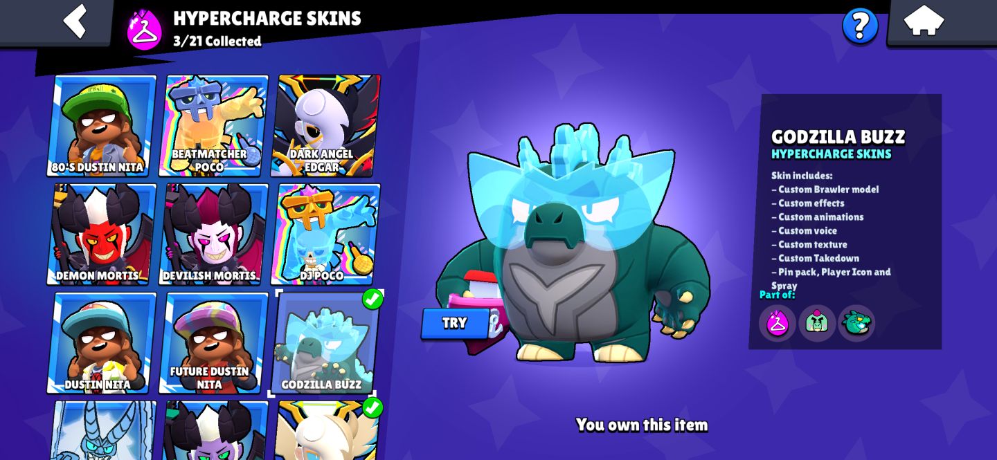 Conta de Brawl Stars, Clash Royale, Clash of Clans, 2018 | PROMOÇÃO | Conta Rara