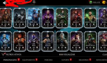 Mortal Kombat Full , personagens