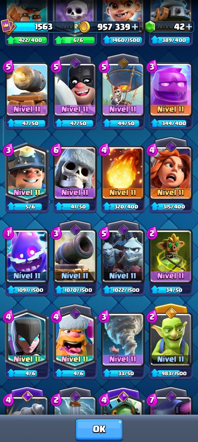 Conta Clash Royale 14000 troféus