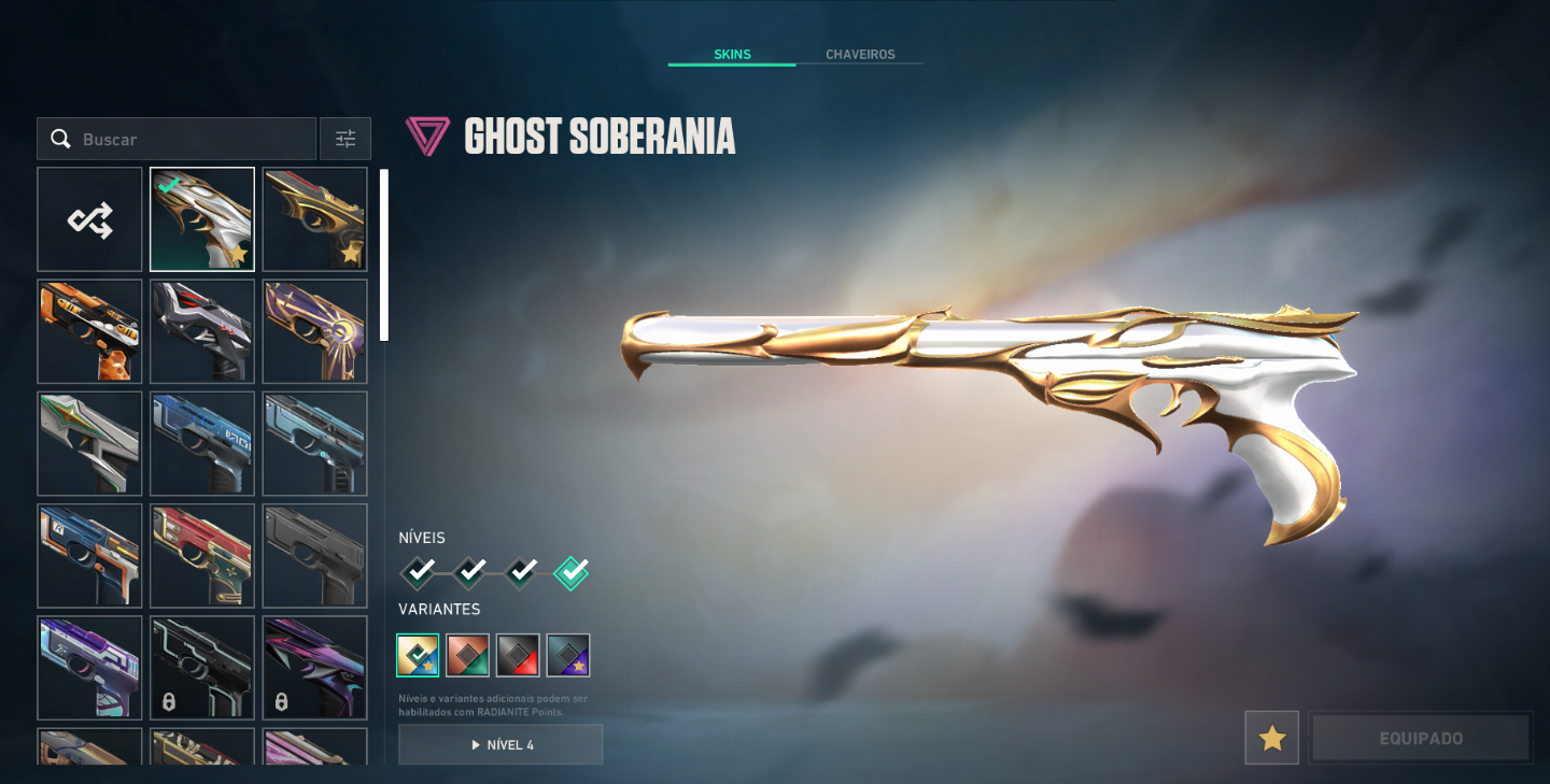 CONTA VALORANT - PLATINA - SKINS (2k GASTOS).