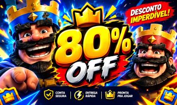 CONTA DE CLASH ROYALE | MELHOR PREÇO DA GGMAX