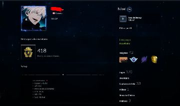 Conta steam nivel 56 de cs2 (nivel16 GC) e brawlhalla