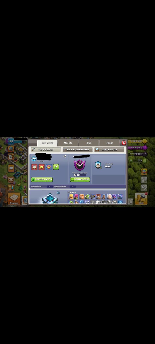 Conta de Clash of Clans - Nostalgia