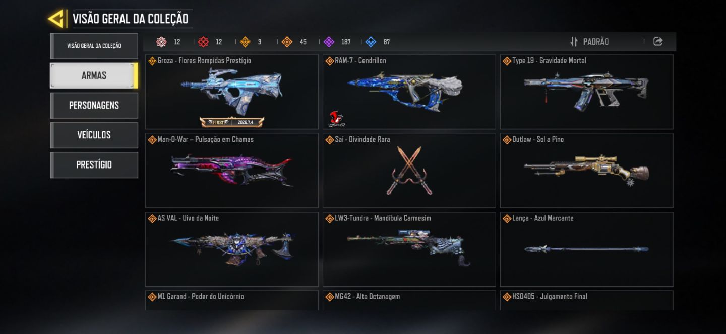 Conta cod mobile