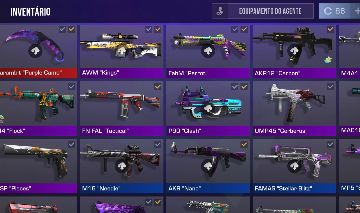 [KARAMBIT] CONTA STANDOFF 2 COM VARIAS SKINS