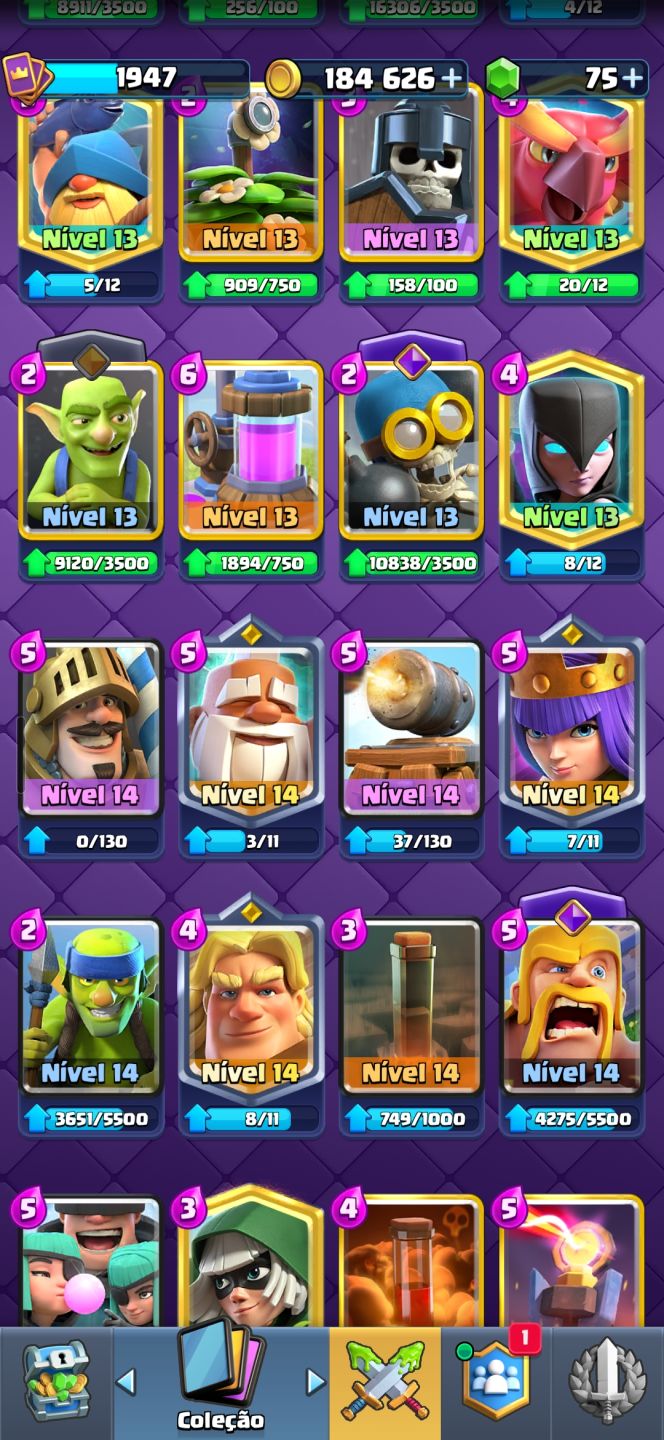 Conta Clash Royale Nível 16 | ! Conta Clash Royale Nível 16 | Desde 2018