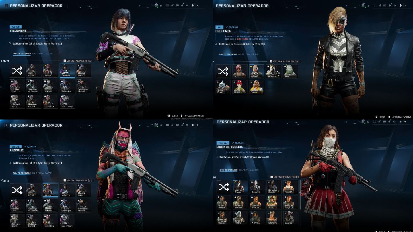 T800/ BAILARINA/ ART TERRIFIER/ CORVO/ MICHAEL MYERS/ CONTA TRYHARD E RARA