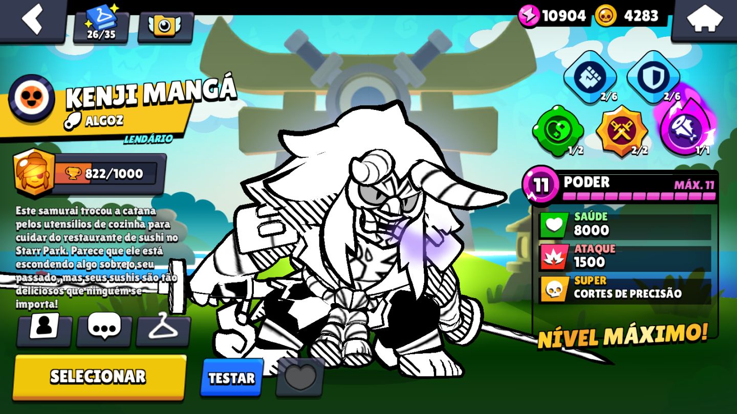 CONTA BRAWL STARS | 57K+ TROFÉUS | 21 BRAWLERS LVL 11 | CONTA 2019