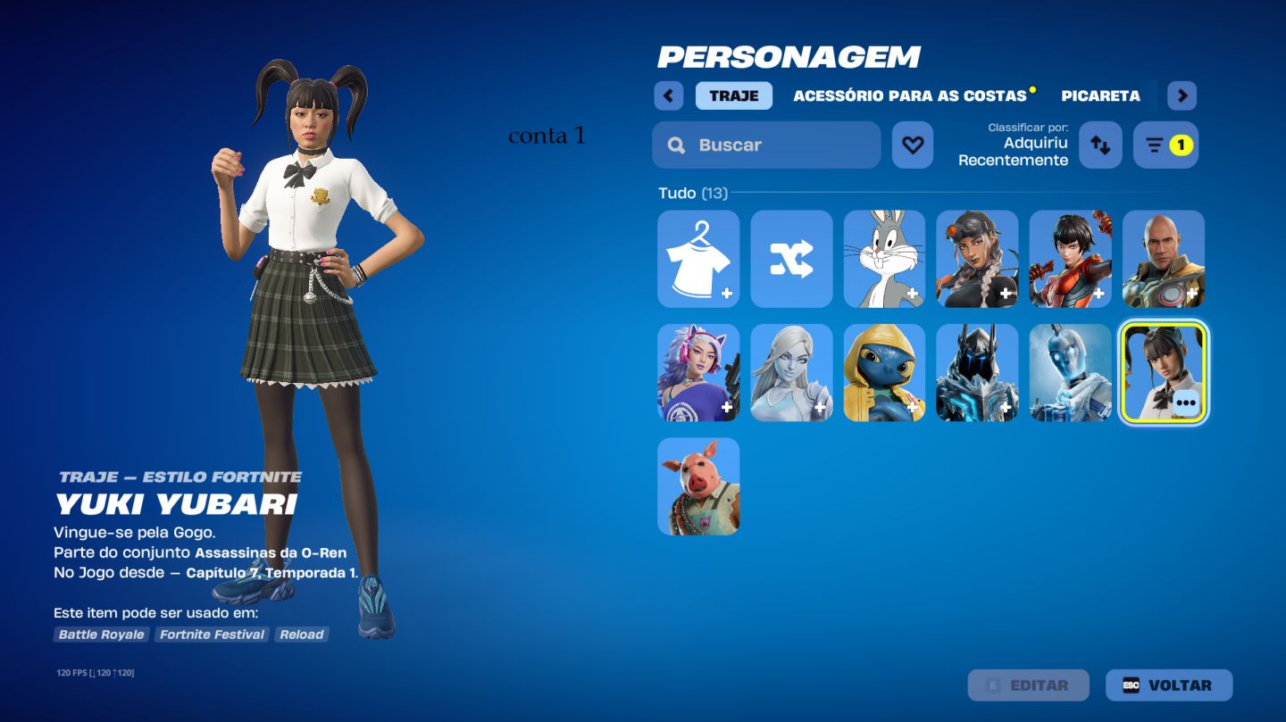 CONTAS COM VBUCKS FORTNITE | CONTA BARATAS | SKINS + V-BUCKS | FULL ACESSO