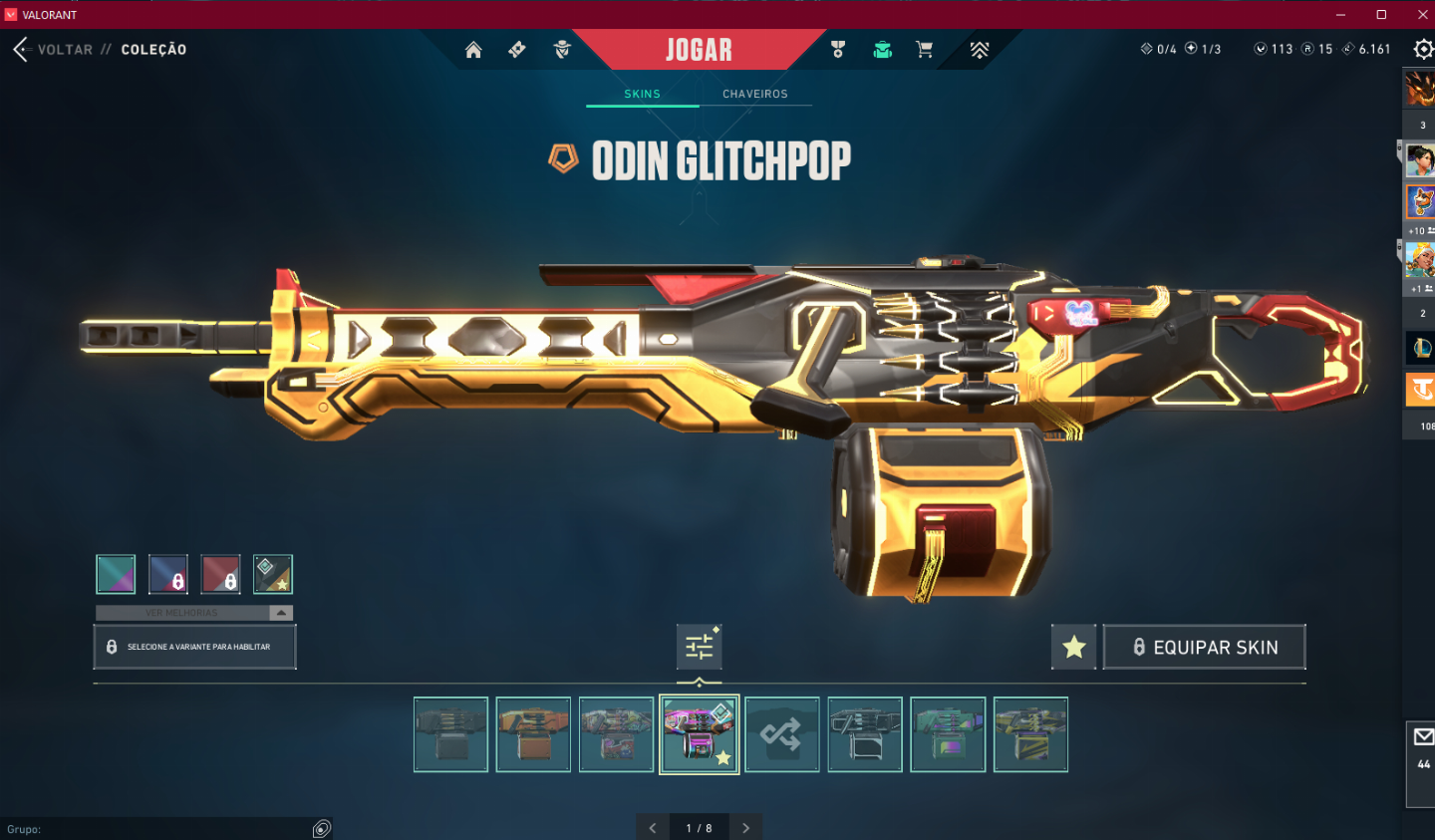 CONTA VALORANT 166 SKINS + R$ 2.400 REAIS GASTOS
