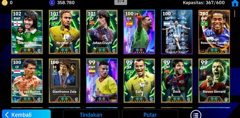 CONTA eFootball - 3272 OVER