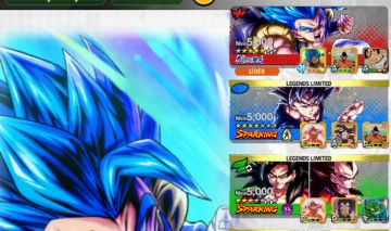 Conta Dragon Ball Legends com UL Gogeta Blue + Vários LF/LL | Conta Forte PvP