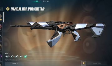 CONTA DE VALORANT COM SKINS - VANDAL, FACA, SPECTRE, GHOST, OURO 2 / DADOS REC