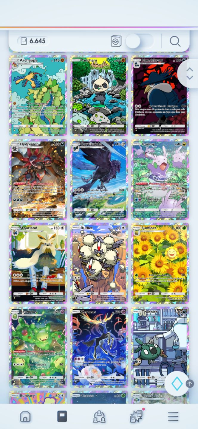CONTA RARA POKÉMON TCG POCKET