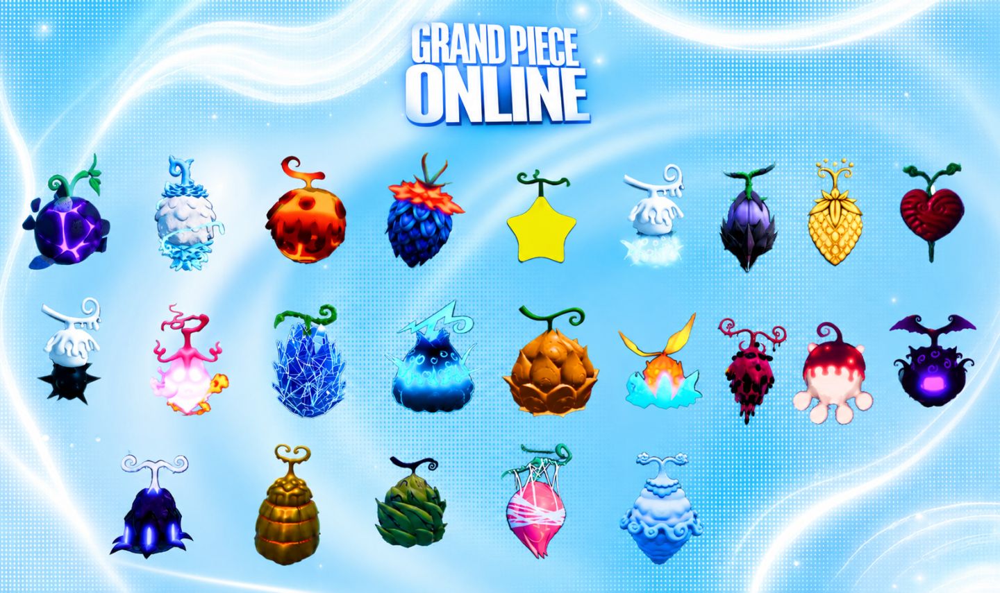 [Preco justo entrega rapida] Grand Piece Online-gpo | Itens | Ase | Baú | Frutas